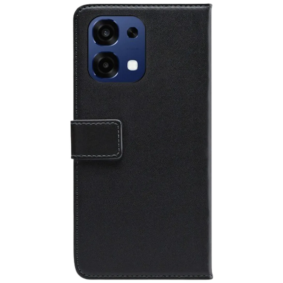 Mobilize Mobilize PU-Leren Bookcase Zwart voor OPPO A5x