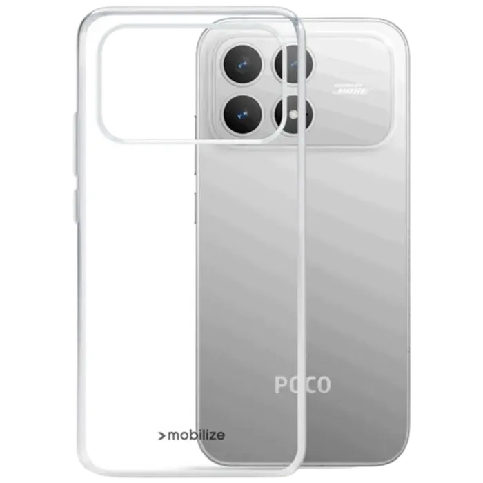 Mobilize Mobilize TPU Back Cover Transparant voor Xiaomi POCO F8 Pro