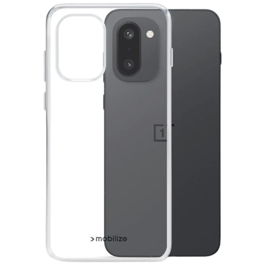 Mobilize Mobilize TPU Back Cover Transparant voor OnePlus 15R