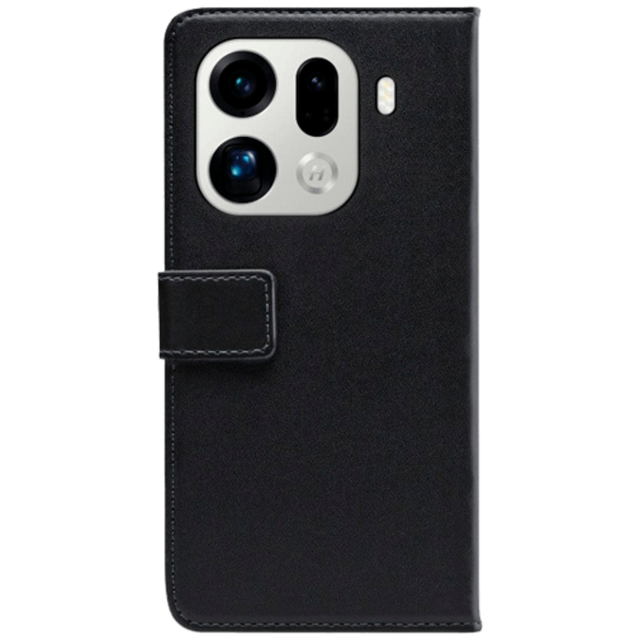Mobilize Mobilize PU-Lederen Book Case Zwart voor OPPO Find X9 Pro