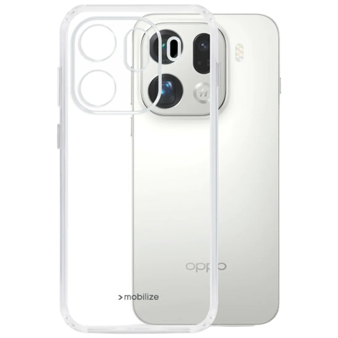 Mobilize Mobilize TPU Back Cover Transparant voor OPPO Find X9 Pro