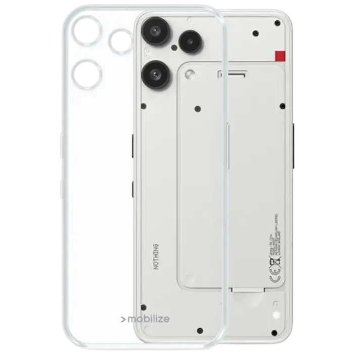 Mobilize Mobilize TPU Back Cover Transparant voor Nothing Phone (3a) Lite