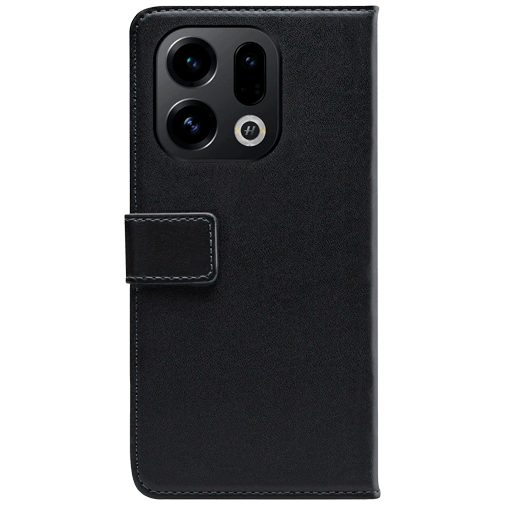 Mobilize Mobilize PU-Leer Book Case Zwart voor OPPO Find X9