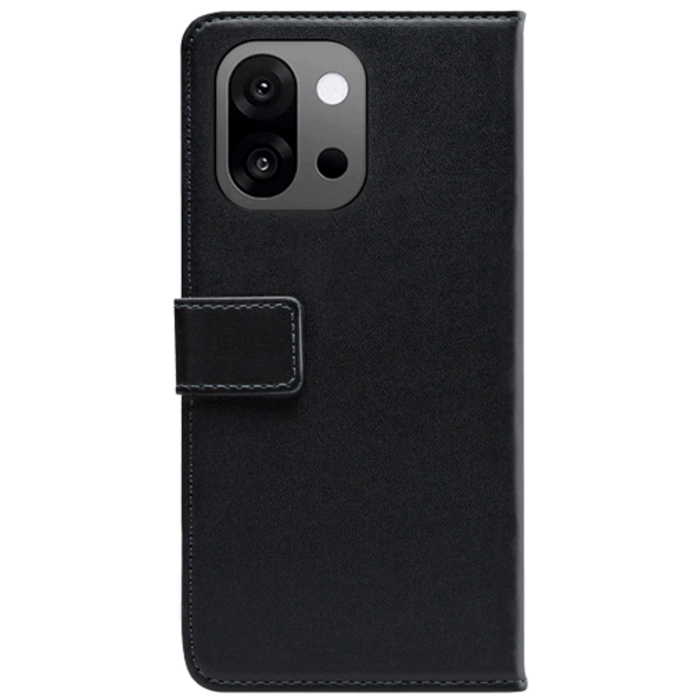 Mobilize Mobilize PU-Lederen Book Case Zwart voor OnePlus 15