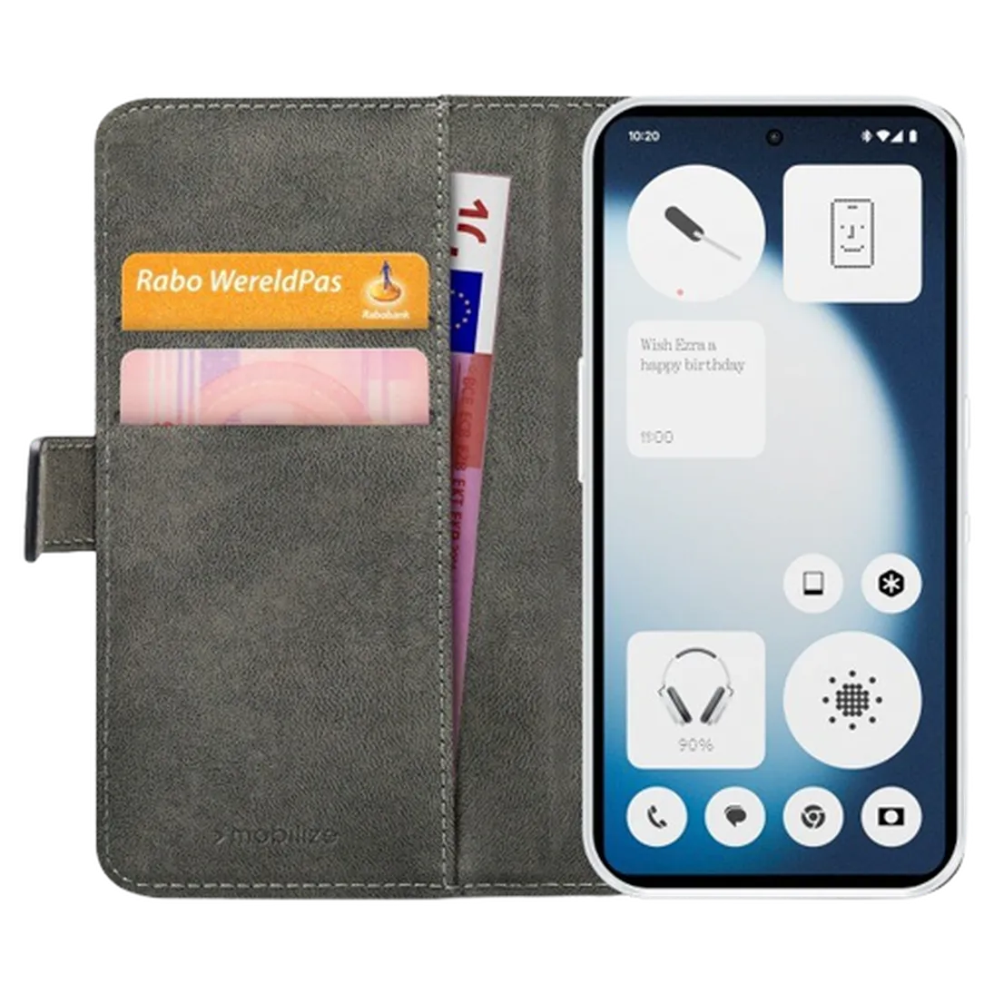 Mobilize Mobilize PU-Leer Book Case Zwart - Nothing Phone (3a) Lite