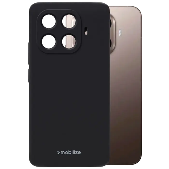 Mobilize Mobilize TPU Back Cover Zwart voor Xiaomi 15T Pro