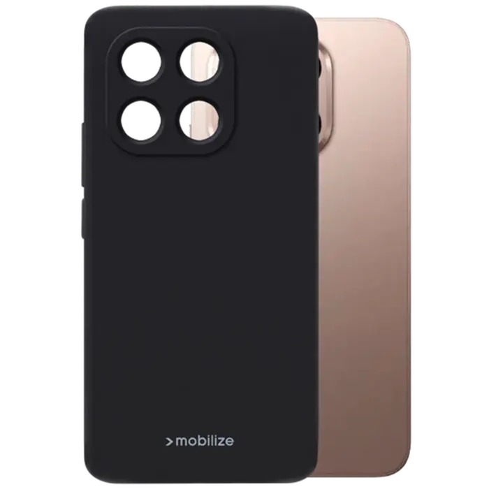Mobilize Mobilize TPU Back Cover Zwart voor Xiaomi 15T