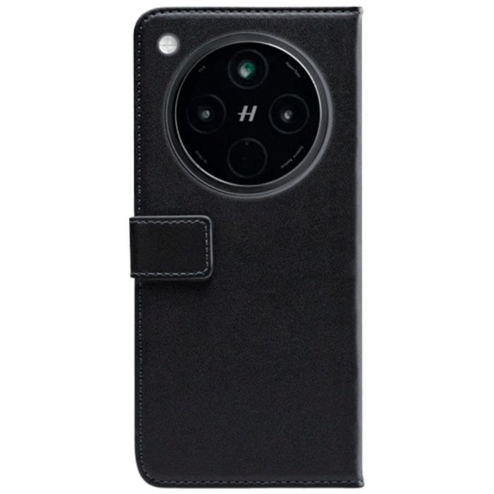 Mobilize Mobilize PU-Lederen Book Case Zwart voor OPPO Find X8