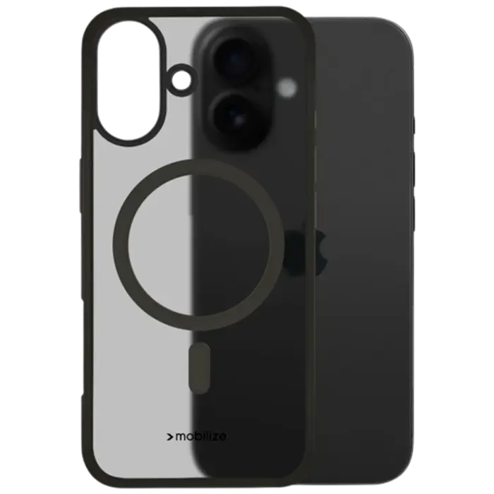 Mobilize Mobilize Hybrid Pro Magnetische Back Cover Zwart - Apple iPhone 17