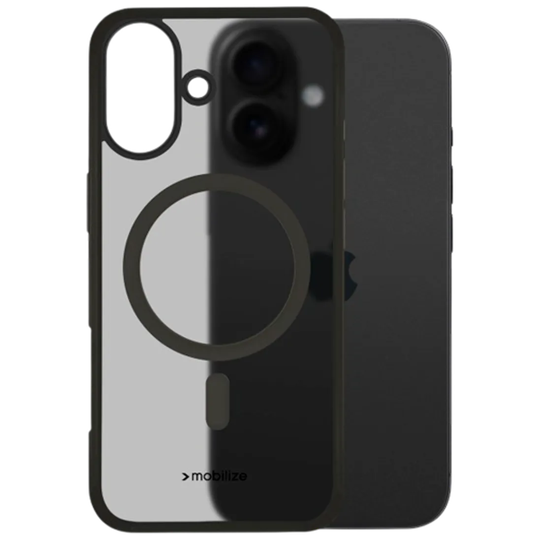Mobilize Mobilize Hybrid Pro Magnetische Back Cover Zwart - Apple iPhone 17