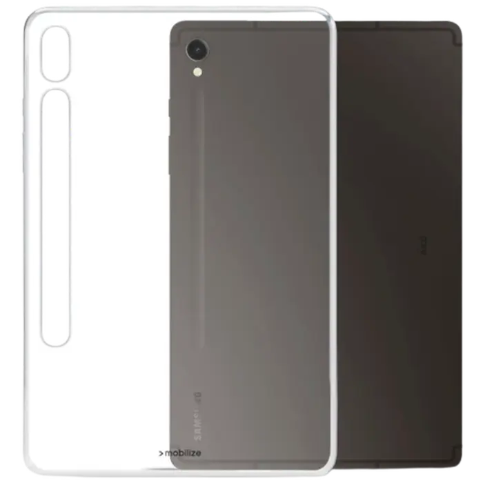 Mobilize Mobilize TPU Back Cover Transparant voor Samsung Galaxy Tab S9 / S9 FE