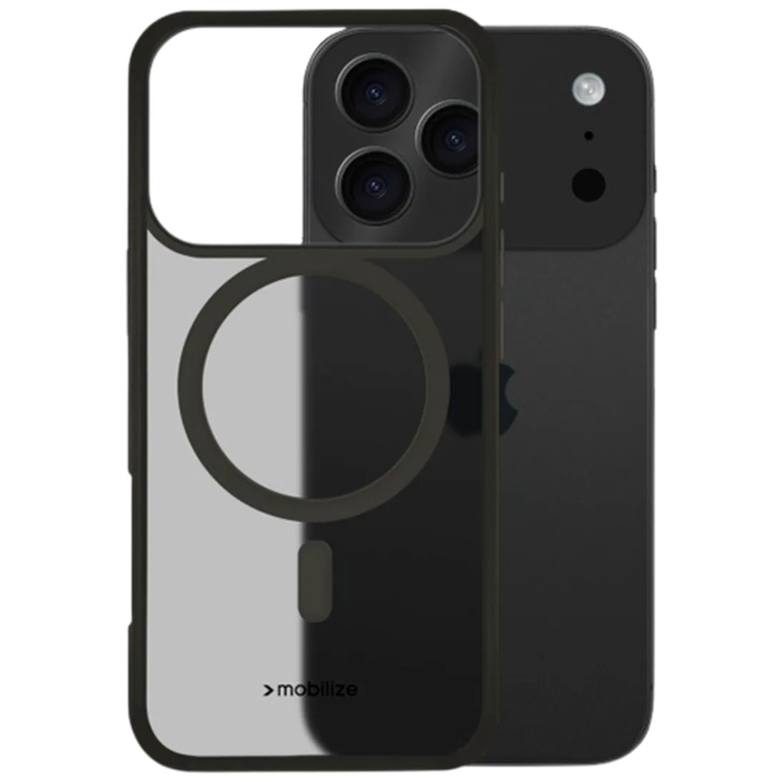 Mobilize Mobilize Hybrid Pro Back Cover Magnetisch iPhone 17 Pro - Zwart
