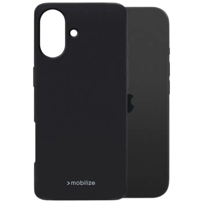 Mobilize Mobilize TPU Back Cover Zwart voor Apple iPhone 17