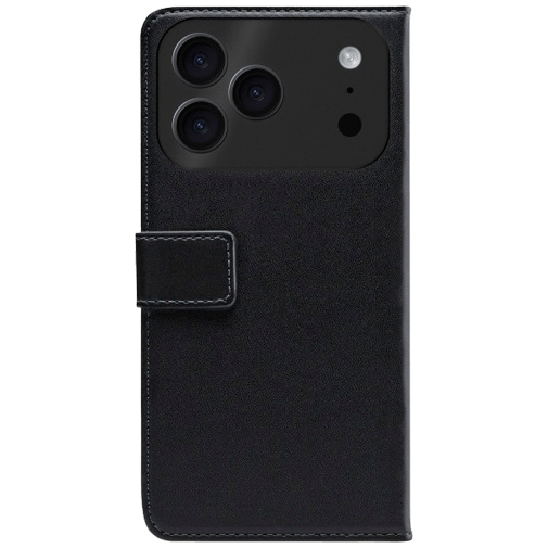 Mobilize Mobilize PU-Leer Book Case Zwart voor Apple iPhone 17 Pro