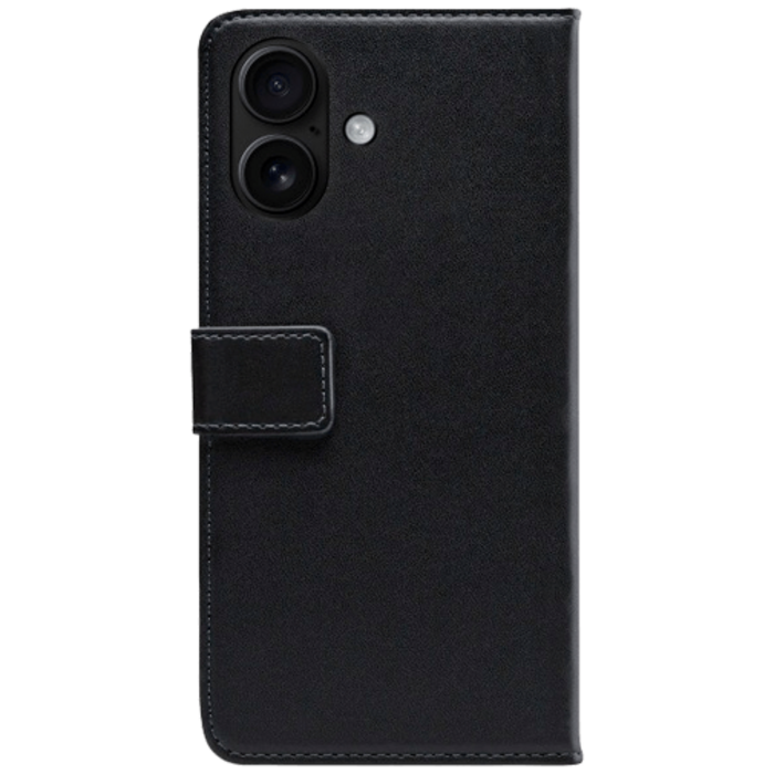 Mobilize Mobilize PU-Leer Book Case Zwart voor Apple iPhone 17