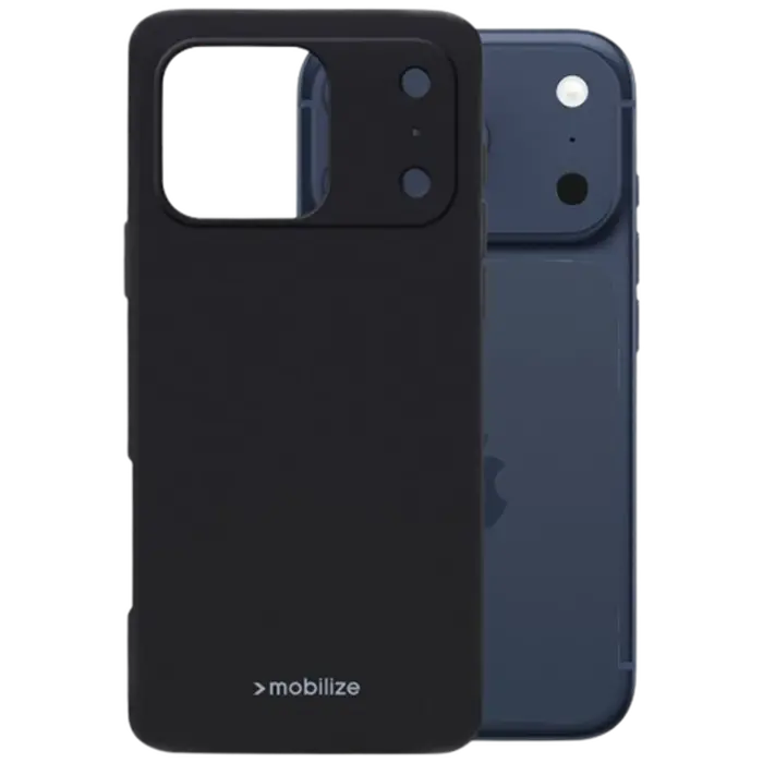 Mobilize Mobilize TPU Back Cover Zwart voor Apple iPhone 17 Pro