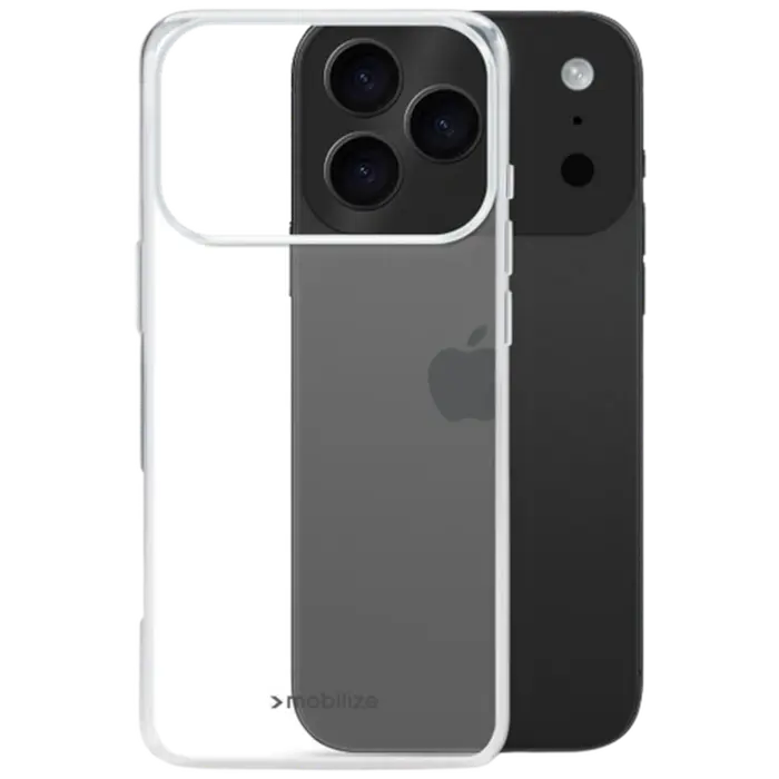 Mobilize Mobilize TPU Back Cover Transparant voor Apple iPhone 17 Pro