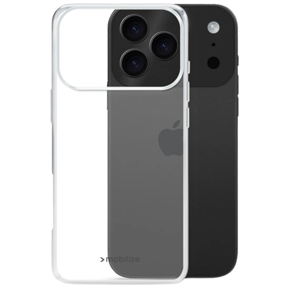 Mobilize Mobilize TPU Back Cover Transparant voor Apple iPhone 17 Pro