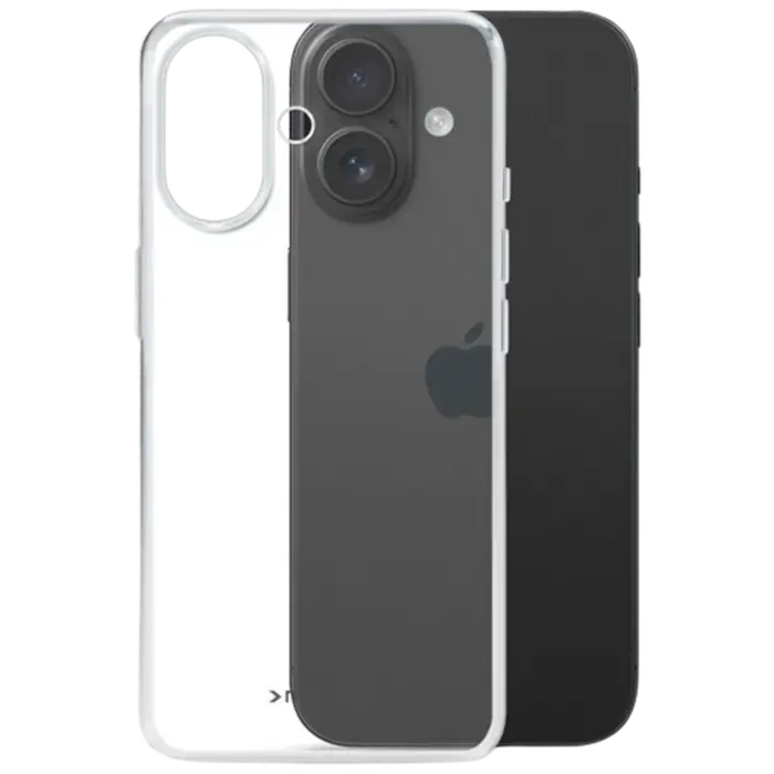 Mobilize Mobilize TPU Back Cover Transparant voor Apple iPhone 17