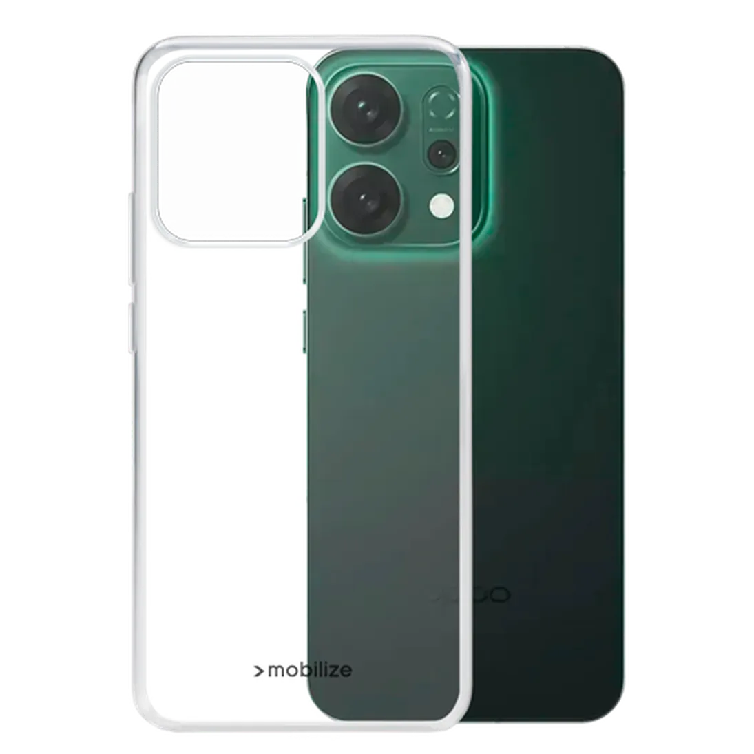 Mobilize Mobilize TPU Back Cover Transparant voor OPPO Reno14 5G