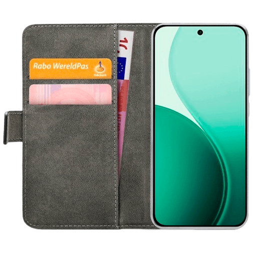 Mobilize Mobilize PU-Leer Book Case Zwart voor OPPO Reno14 5G