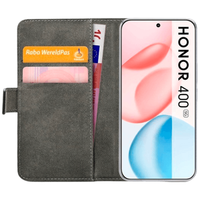 Mobilize Mobilize PU-Leren Book Case Zwart voor Honor 400