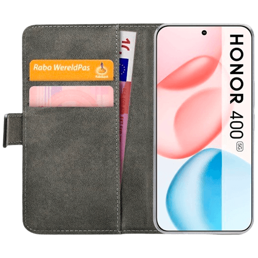 Mobilize Mobilize PU-Leren Book Case Zwart voor Honor 400