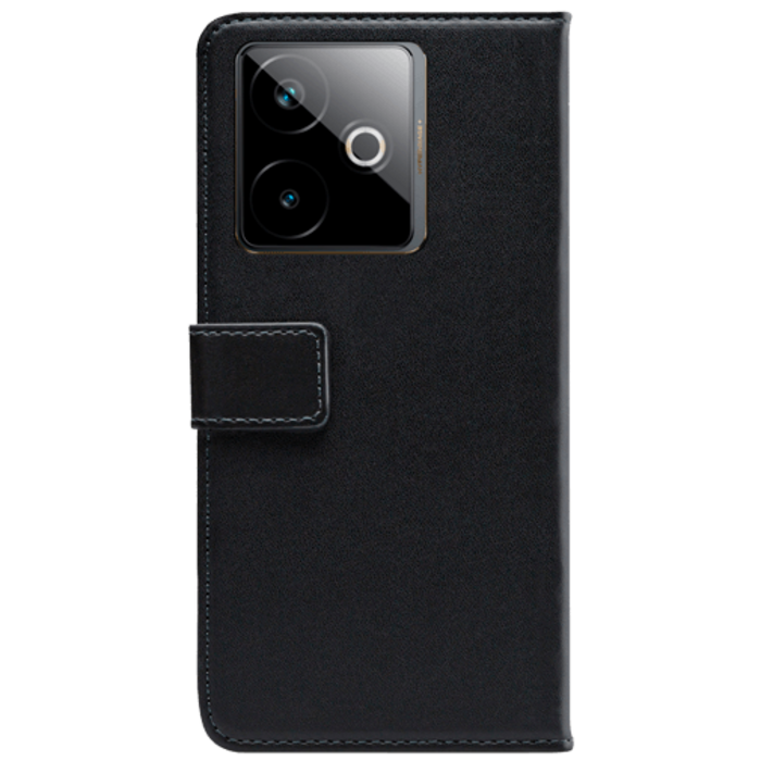 Mobilize Mobilize PU-Leren Book Case voor Realme GT 7 / GT 7T - Zwart