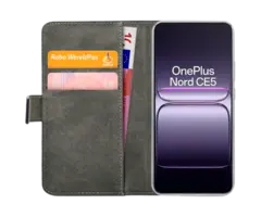 Mobilize Mobilize Classic Gelly Wallet Book Case voor OnePlus Nord CE 5G - Zwart