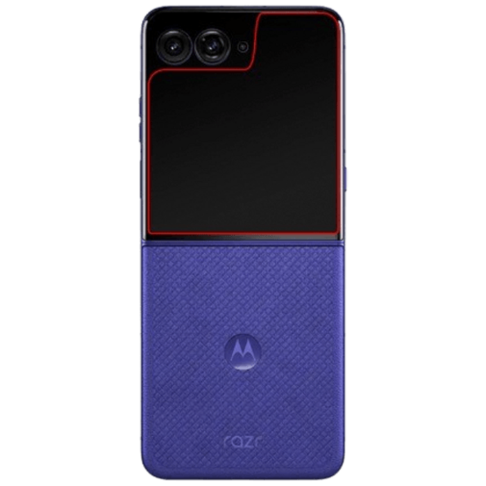 Mobilize Mobilize Tempered Glass Screenprotector voor Motorola Razr 70 Ultra