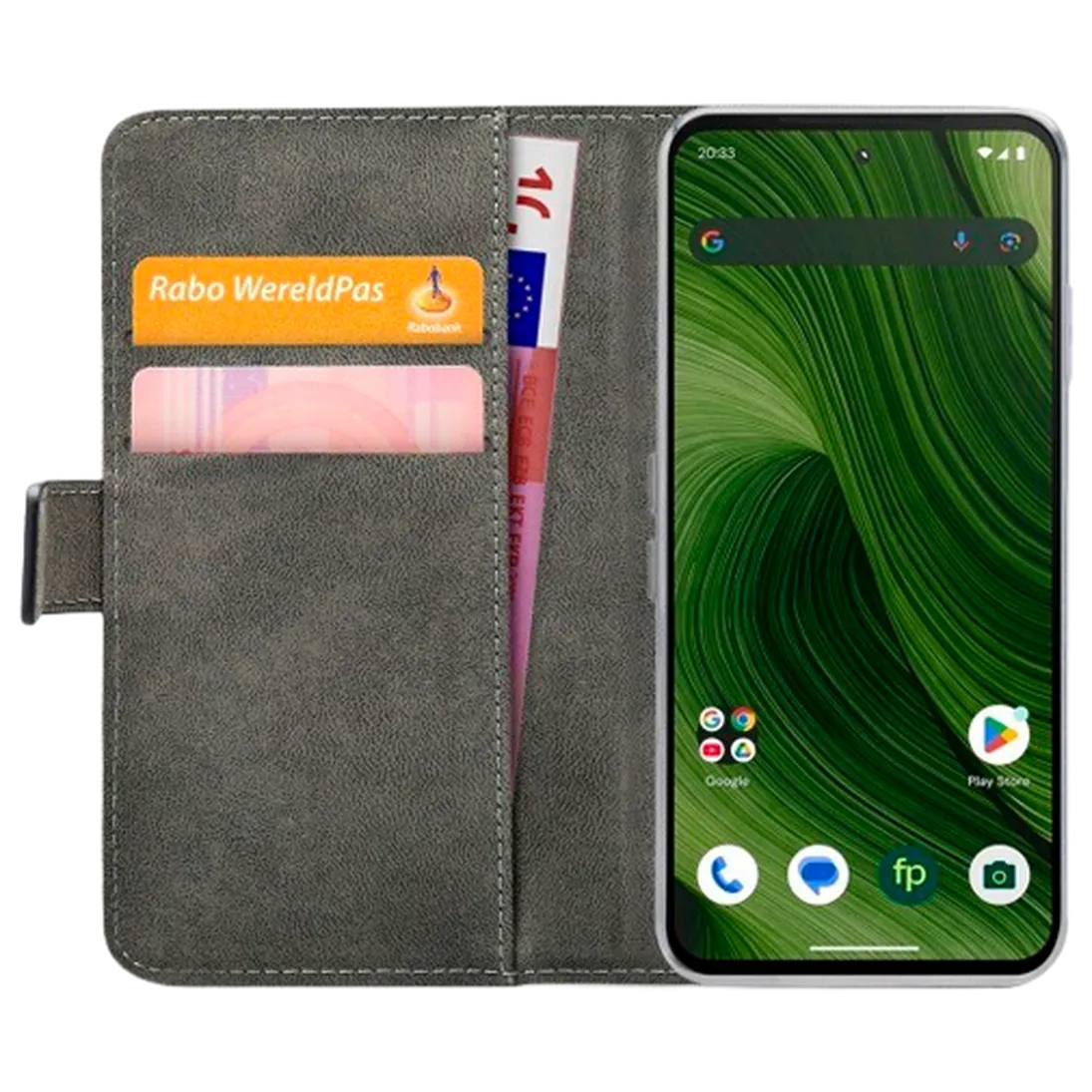 Mobilize Mobilize PU-Leren Bookcase Fairphone 6 - Zwart