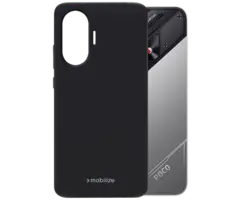Mobilize Mobilize TPU Back Cover Zwart voor Poco F7