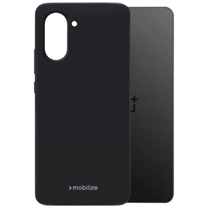 Mobilize Mobilize Rubber Gelly Case Zwart voor OnePlus Nord CE5
