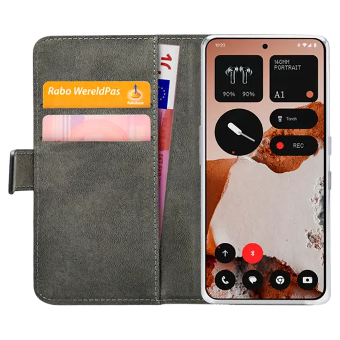 Mobilize Mobilize PU-Leren Book Case Zwart voor CMF Phone 2 Pro