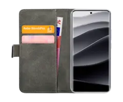 Mobilize Mobilize PU-Leer Book Case Zwart voor Xiaomi Redmi Note 14 Pro+ 5G