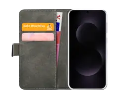 Mobilize Mobilize PU-Leer Book Case Zwart voor Samsung Galaxy S25 Edge