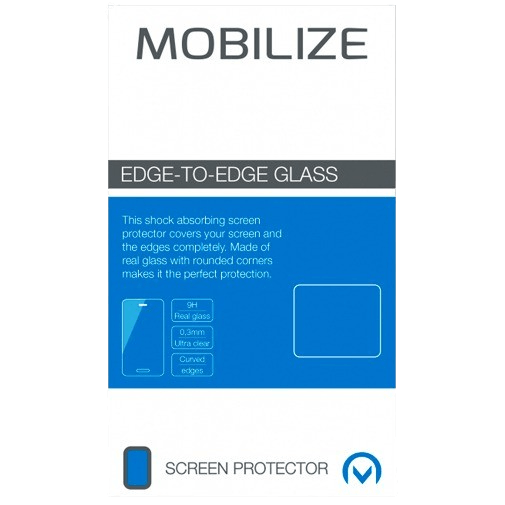 Mobilize Mobilize Edge-To-Edge Glass Screenprotector Samsung Galaxy S10e Zwart
