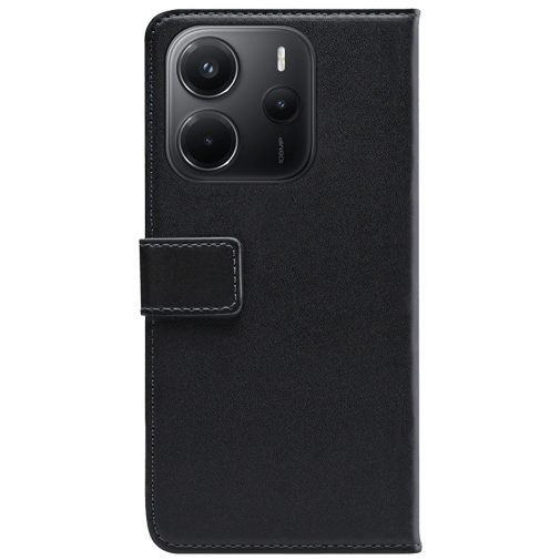Mobilize Mobilize PU-leer Book Case Zwart voor Xiaomi Redmi Note 14 4G
