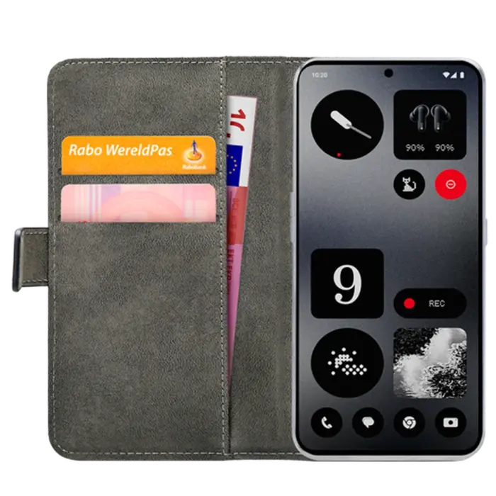 Mobilize Mobilize PU-leer Book Case Zwart voor CMF Phone 1