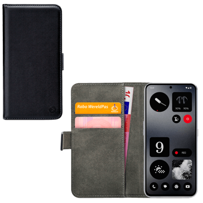 Mobilize Mobilize PU-leer Book Case Zwart voor CMF Phone 1
