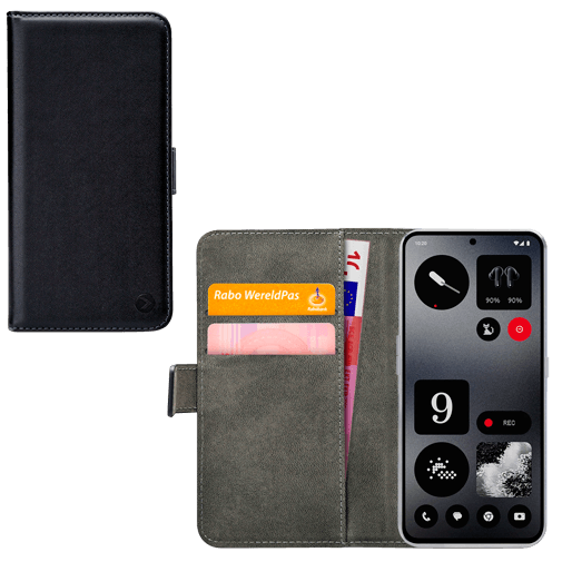 Mobilize Mobilize PU-leer Book Case Zwart voor CMF Phone 1