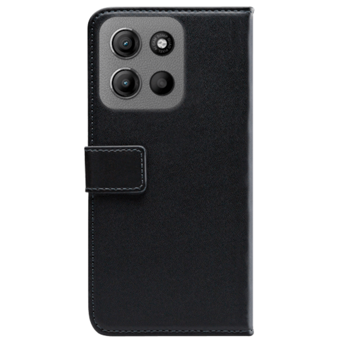 Mobilize Mobilize PU-leer Book Case Zwart voor Motorola Moto G15 / G15 Power