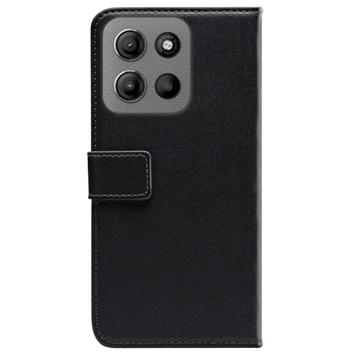 Mobilize Mobilize PU-leer Book Case Zwart voor Motorola Moto G15 / G15 Power