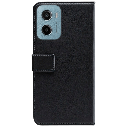 Mobilize Mobilize PU-leer Book Case Zwart voor Motorola Moto E15 / Moto G05