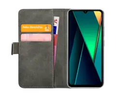 Mobilize Mobilize PU-leer Book Case Zwart voor Motorola Moto G75 5G