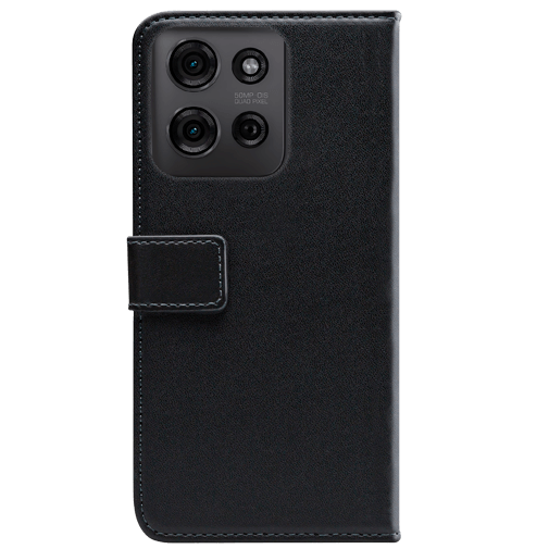 Mobilize Mobilize PU-leer Book Case Zwart voor Motorola Moto G75 5G