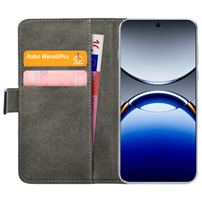 Mobilize Mobilize PU-leer Book Case Zwart voor OPPO Find X8 Pro