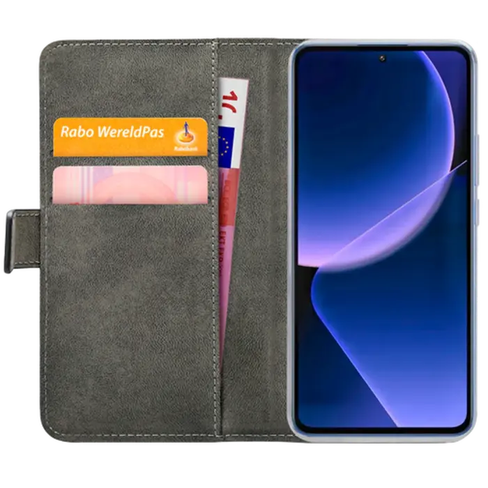 Mobilize Mobilize PU-leer Book Case Zwart voor Xiaomi 14T