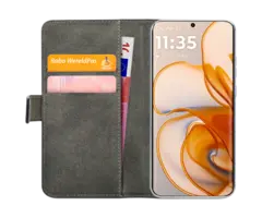 Mobilize Mobilize PU-leer Book Case Zwart voor Motorola Edge 50