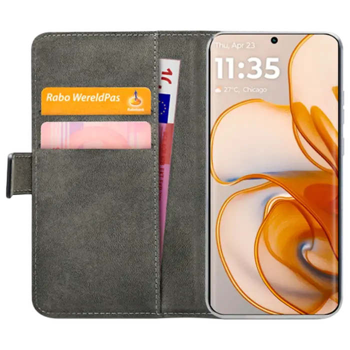 Mobilize Mobilize PU-leer Book Case Zwart voor Motorola Edge 50